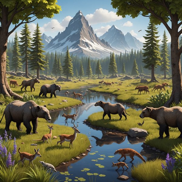 Comment intégrer des mécaniques de jeu pour enseigner l'évolution des espèces dans un jeu de simulation écologique?